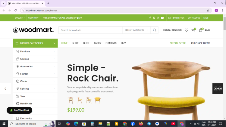 WoodMart Responsive WooCommerce WordPress Theme - WP CODE BAZAR
